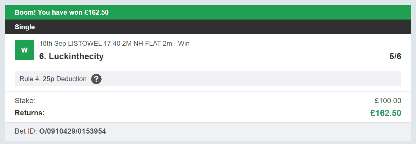 Doubling System - Winner - 2023-09-18