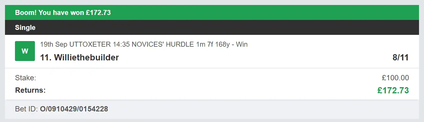 Doubling System - Winner - 2023-09-19