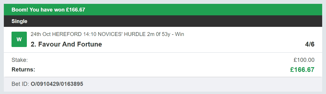 Doubling System - Winner - 2023-10-24