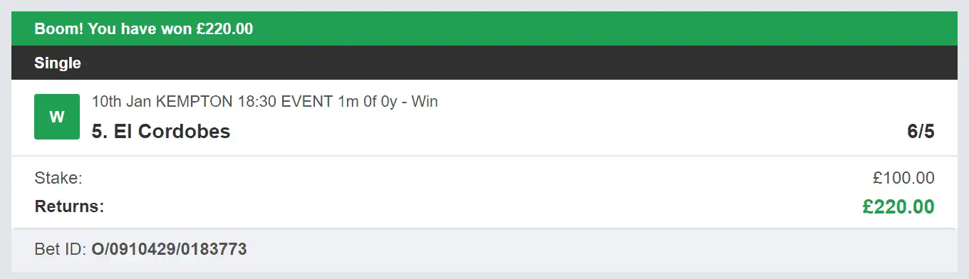Doubling System - Winner - 2024-01-10