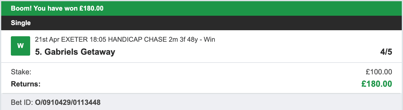 Doubling System - Winner - 2023-04-21